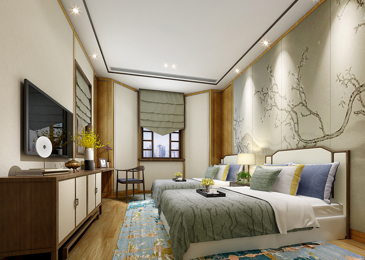 新中式风格 / 卧室- 一棵树家具