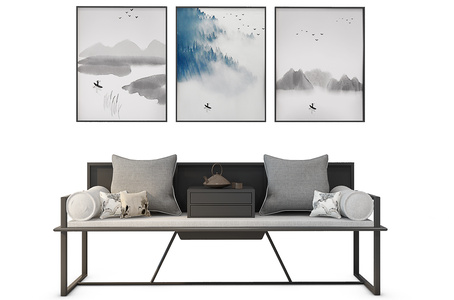 Z29-0823新中式罗汉床