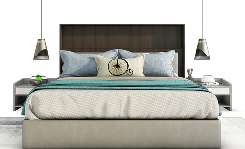 H06-0911新中式床组合