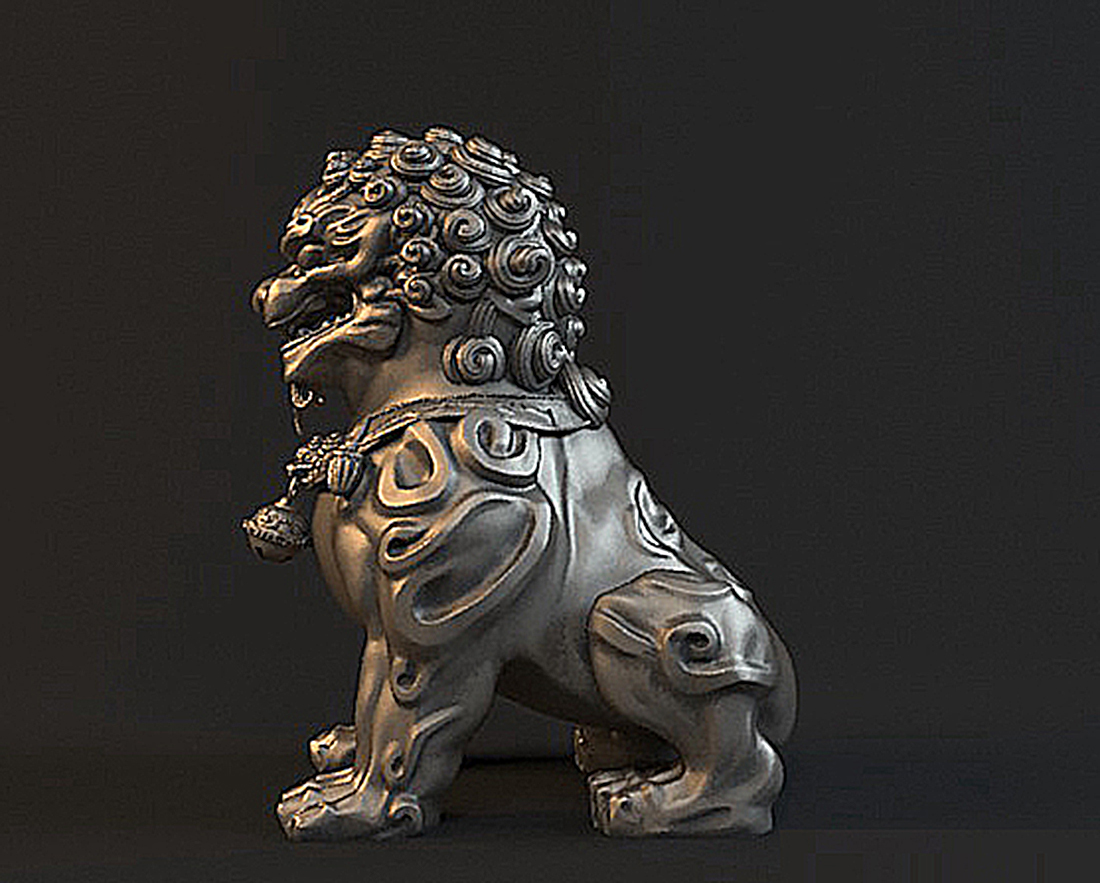 青石子母狮-价格:5500元-se87654832-石狮/石雕塑-零售-7788收藏__收藏热线