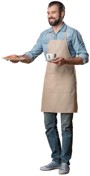 餐厅服务psd素材