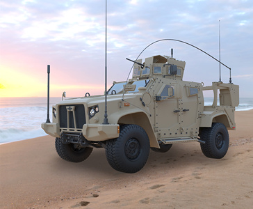 现代装甲步战车军事武器