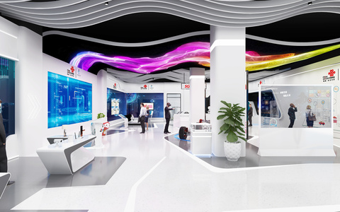 现代联通科技展厅