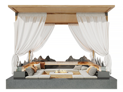 现代户外休闲沙发