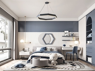 现代儿童房
