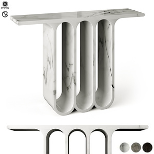 现代大理石端景条案