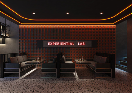 现代工业风酒吧