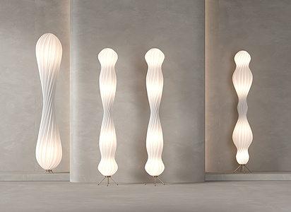 现代创意落地灯