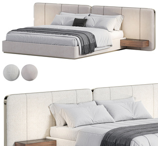 Domkapa 现代双人床 