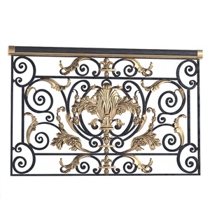 欧式雕花铁艺护栏