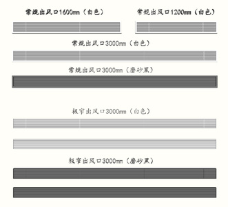  中央空调风口 排气扇su模型