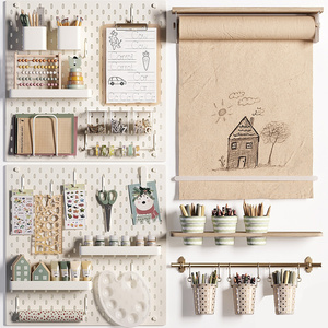 儿童墙饰 学习用品