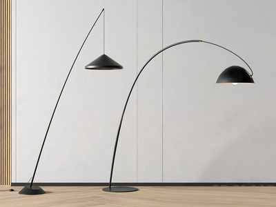 现代钓鱼落地灯