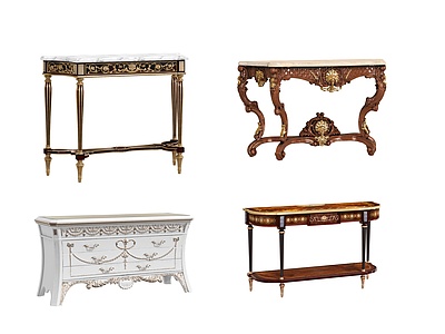 古典雕花端景条案