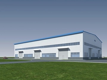 现代厂房 