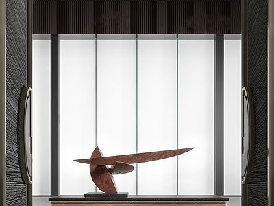  现代雕塑装置3D模型