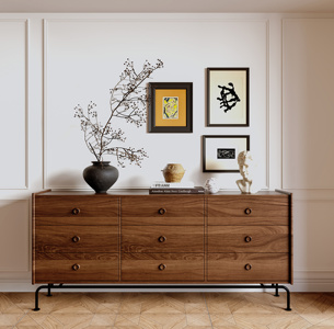 现代复古装饰柜