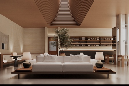 酒店大堂酒店书柜酒店