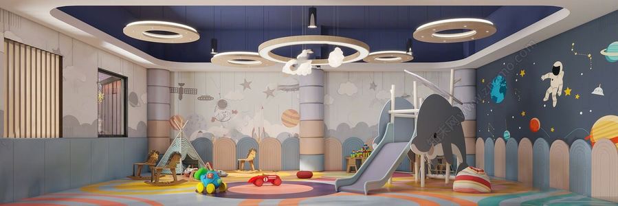现代儿童娱乐室