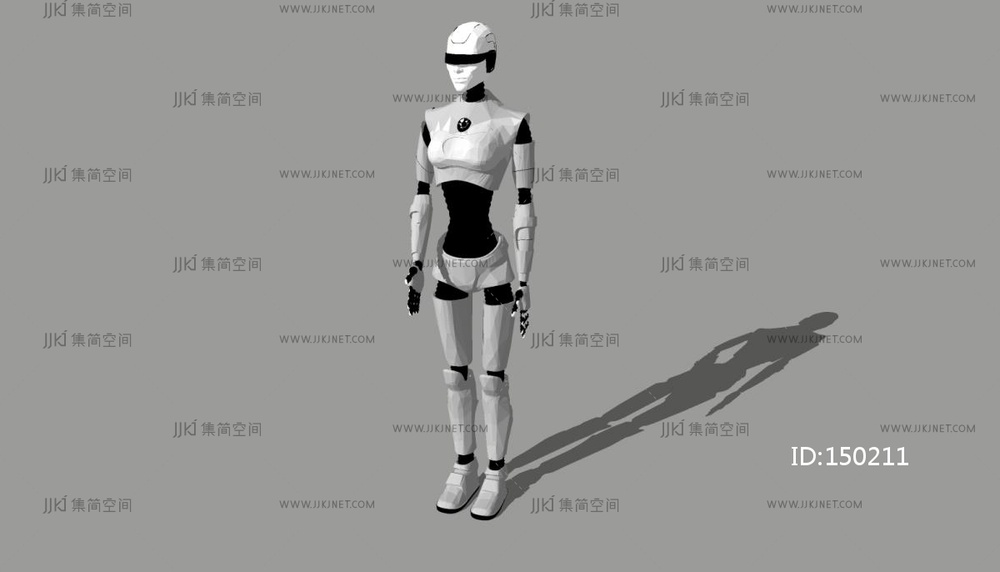 10-现代机器人_智能机器人_机器人SU模型