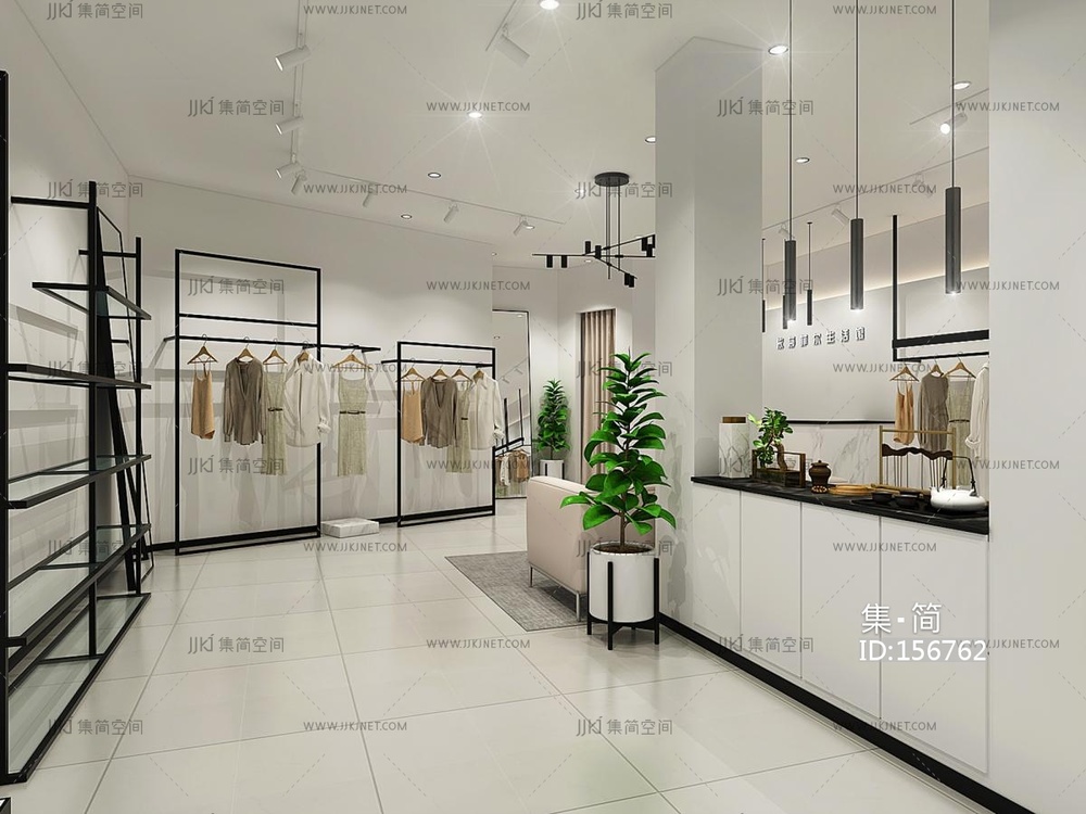 泰州女装店3D归档 3d模型 (1)