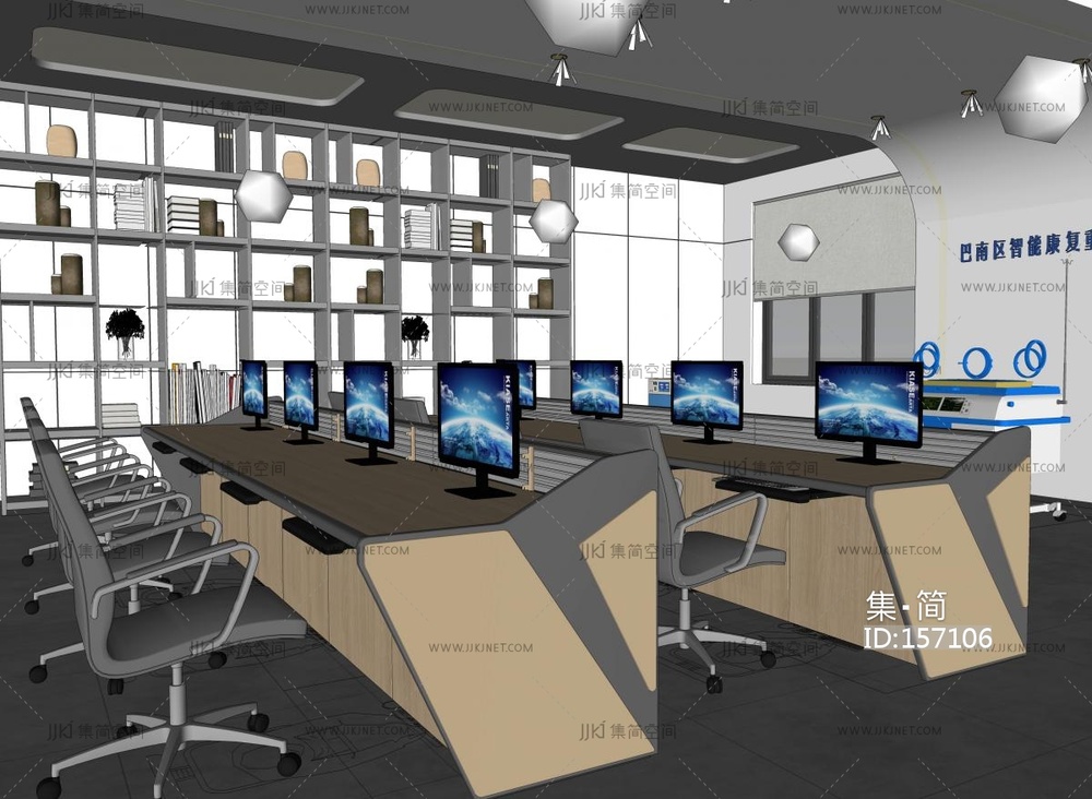 现代工作室SU模型