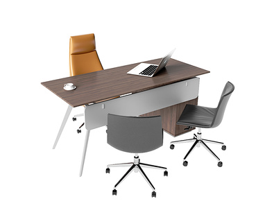 现代办公桌椅老板台