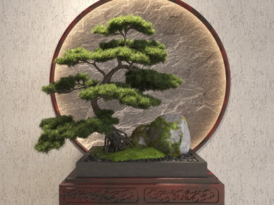 新中式植物饰品