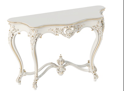 欧式古典端景条案端景台3D模型