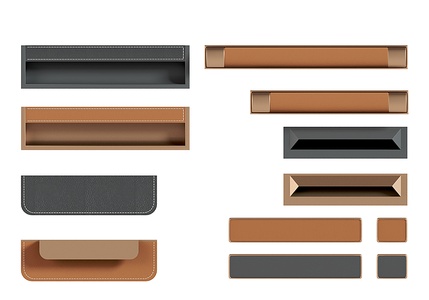 拉手门拉手衣柜拉手把手SU模型