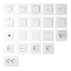 现代简约开关插座SU模型