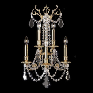 壁灯欧式水晶壁灯3D模型