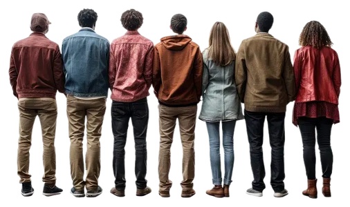 png免扣背景人物背影人物 (28)