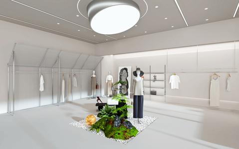 02服装店 3d模型