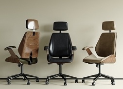 现代中古办公椅SU模型