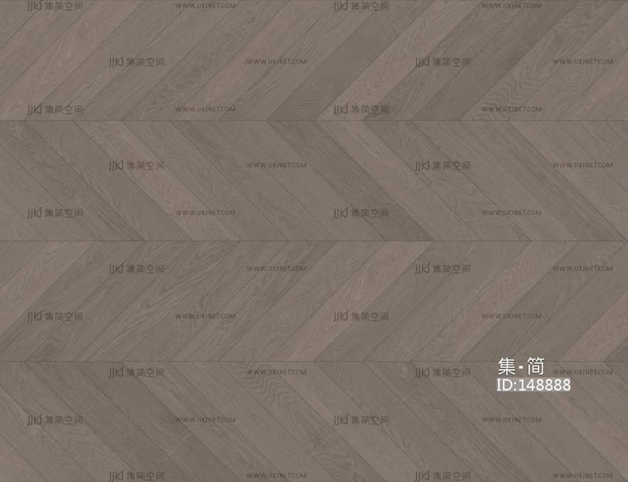 无缝暖灰色鱼骨木地板贴图 