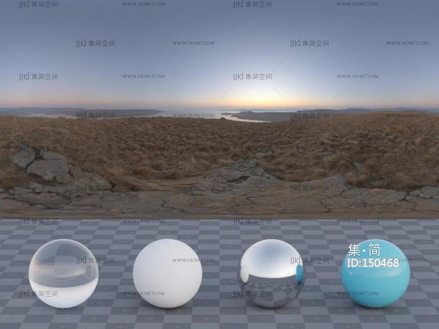 01-黄昏天空hdr贴图环境贴图-8k