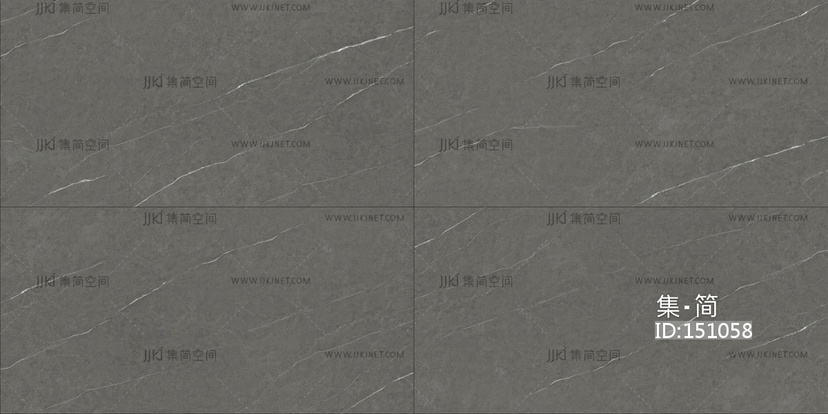 无缝深灰色大理石瓷砖贴图
