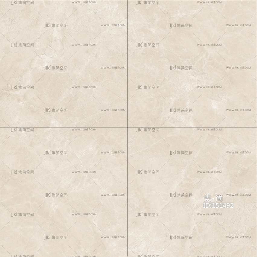 无缝浅色暖灰大理石瓷砖贴图7