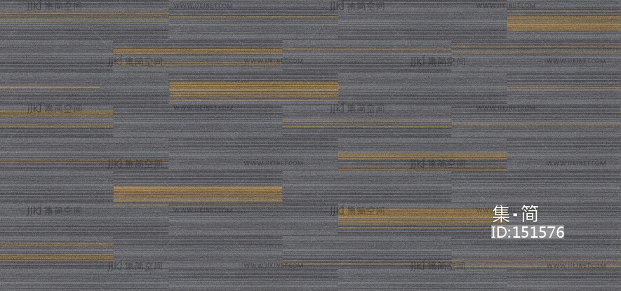 无缝黄灰条纹拼色满铺地毯贴图