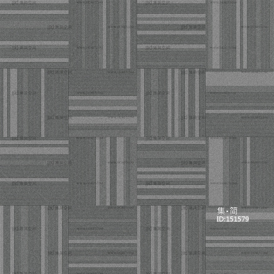 无缝灰色办公室满铺地毯方块地毯贴图