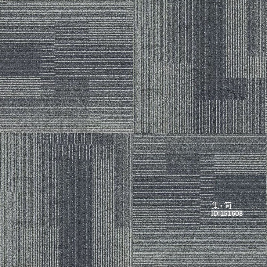 现代极简地毯_办公地毯_几何地毯_块毯贴图