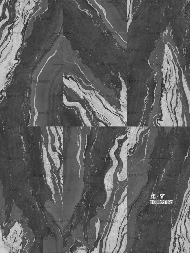 黑色拼花大理石石材