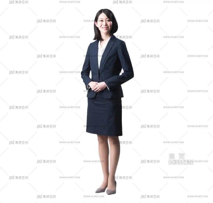正装商务办公人物职业女性白领png免扣素材 (7)