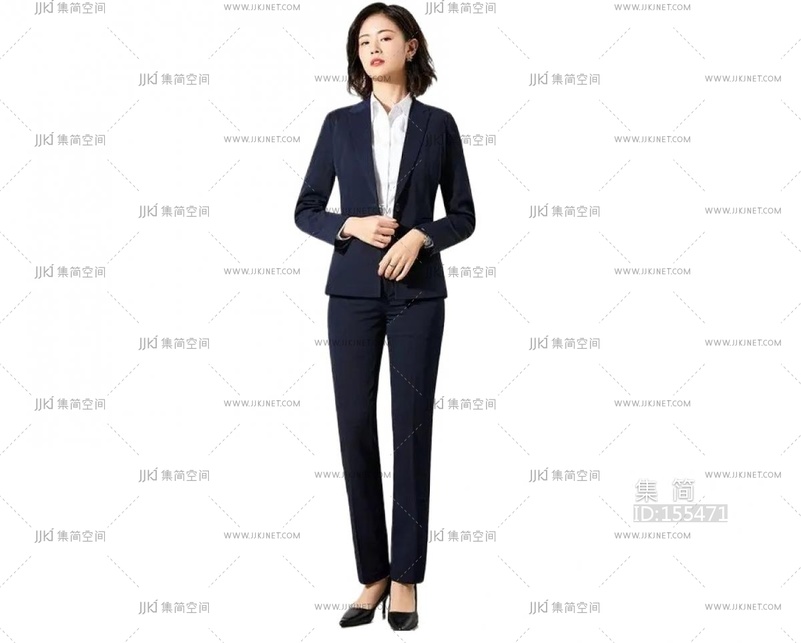 正装商务办公人物职业女性白领png免扣素材 (8)