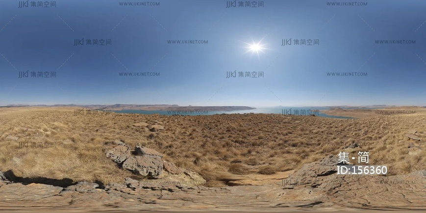 18-qwantani_noon蓝天纯净蓝天天空hdri贴图_16k