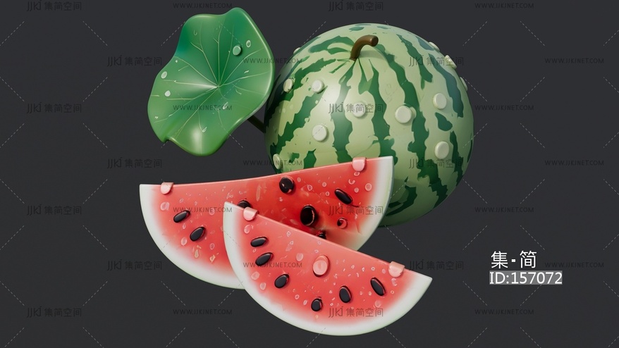 香甜可口的西瓜