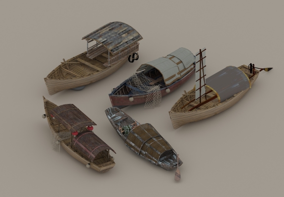 木船，渔船