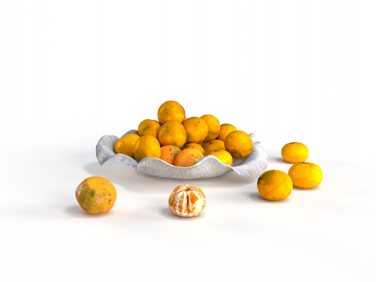 水果果盘橘子