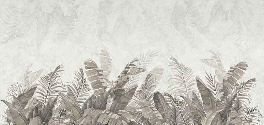 现代植物热带雨林壁纸贴图 (2)